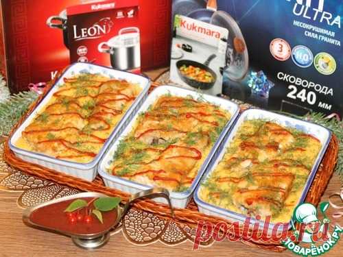 Рыба с картофельно-тыквенным пюре – кулинарный рецепт