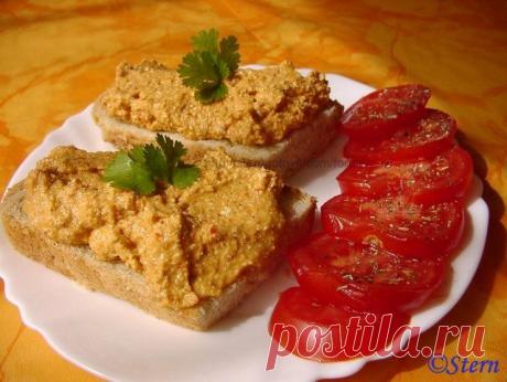 Крем из баклажанов и брынзы с грузинским акцентом ))