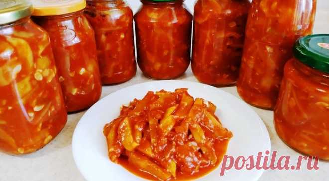 Лечо из кабачков: вкусная заготовка на зиму