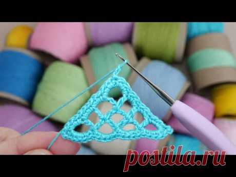 НОВИНКА!!!🤗CВЯЗАЛА такую красоту из остатков пряжи! ВЯЗАНИЕ КРЮЧКОМ 🎁 SUPER EASY Pattern Crochet