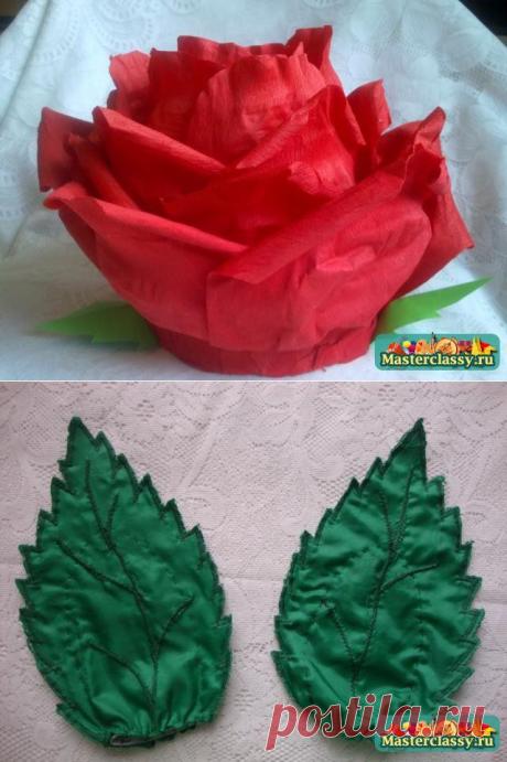 Шапочка роза к костюму