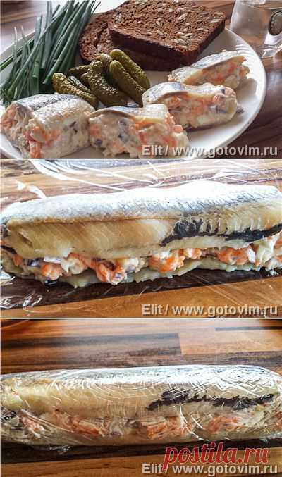 Фаршированная селедка. Фото-рецепт / Готовим.РУ