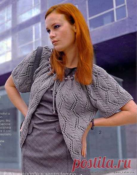 Жакетик со шнурочком.