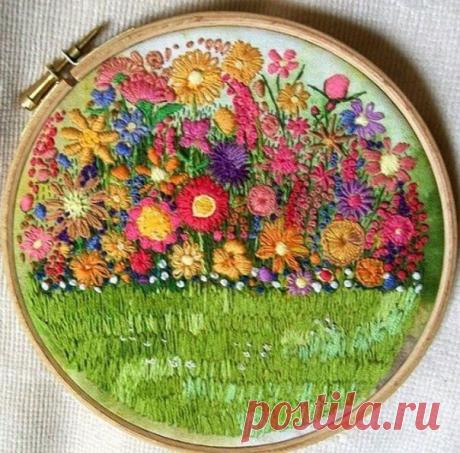 Чудесная вышивка