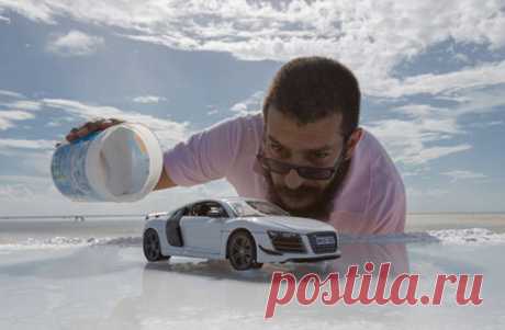 Audi использовала игрушечнную машинку за $40 в рекламе автомобиля за $200 тысяч