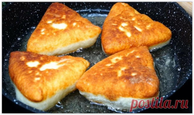 Фирменные пирожки по рецепту моей тети с вкусной начинкой, а тесто - как пух!