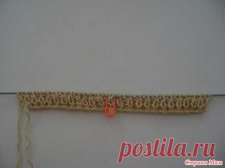 Мастер-класс "Следки спицами без швов" - Вязание - Страна Мам