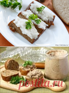ВКУСНЫЕ ПАШТЕТЫ ДЛЯ БУТЕРБРОДОВ