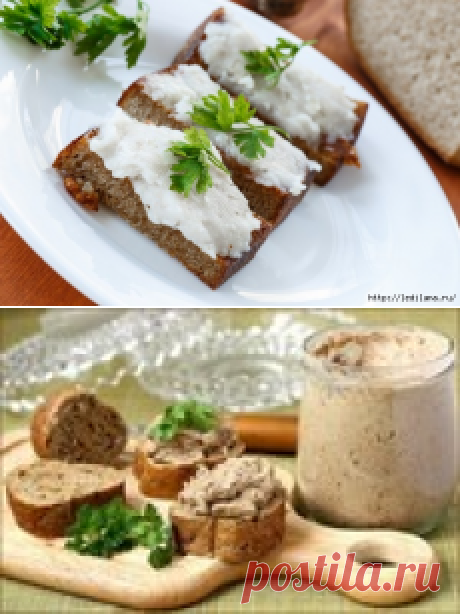 ВКУСНЫЕ ПАШТЕТЫ ДЛЯ БУТЕРБРОДОВ