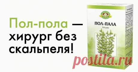 Пол-пола — хирург без скальпеля! Без преувеличения можно сказать: пол-пола способна заменить целую аптеку.