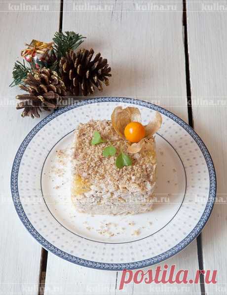 Салат с курицей и апельсинами – рецепт приготовления с фото от Kulina.Ru