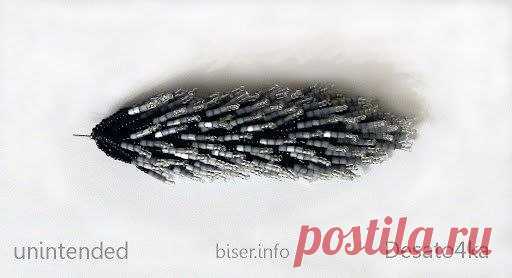 БИСЕРНЫЙ ХВОСТ ИЛИ ПЕРО - запись пользователя Lialeja (Lia) в сообществе Бисер в категории Разнообразные поделки из бисера: схемы,мастер классы