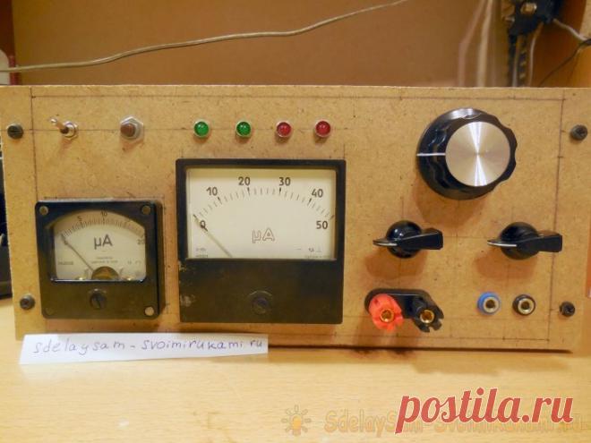 Лабораторный блок питания с защитой по току Доброго дня, радиолюбители-самоделкины!Никому не открою Америку, если скажу, что на рабочем столе любого уважающего себя радиолюбителя должен стоять полноценный лабораторный блок питания. В начале своего радиолюбительского пути я питал самодельные электронные самоделки от каких угодно бытовых