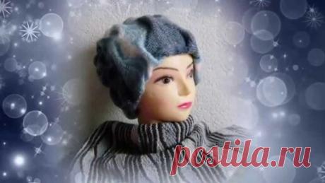 Двойная шапка-носок из секционки .Вяжем с Людмилой Тен #ЛюдмилаТен | Дневник вязальщицы | Дзен