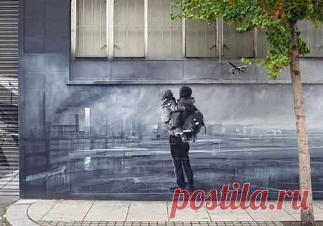Невероятный Street Art / Городская среда (граффити, снеговики, ets) / Модный сайт о стильной переделке одежды и интерьера