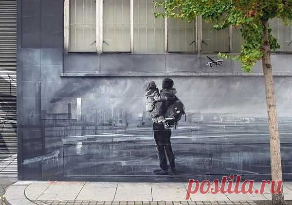 Невероятный Street Art / Городская среда (граффити, снеговики, ets) / Модный сайт о стильной переделке одежды и интерьера