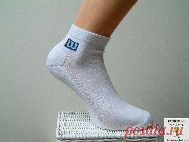 СТИРКА - БЕЛЫЕ НОСКИ !!!