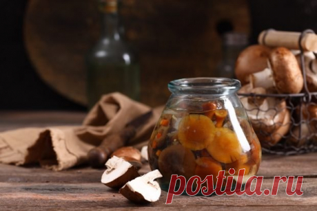 Овощи с грибами на зиму — Домашняя кулинария
