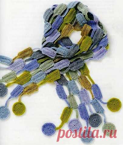 Шарф «Перезвон ветра»