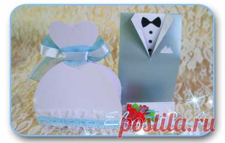 Бонбоньерки &quot;Жених и Невеста&quot; 250тг./шт.