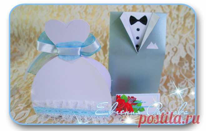 Бонбоньерки "Жених и Невеста" 250тг./шт.