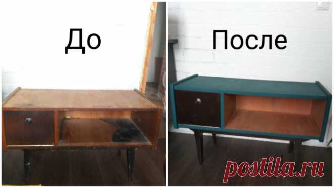 Экодекор: как перекрасить старую мебель меловой краской (пошаговая инструкция)