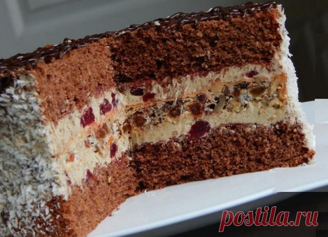 Торт "Імпровізація" – вишуканий десерт для святкового столу | Сім’я і дім Оригінальний і дуже смачний торт! Його можна приготувати на день народження чи хрестини. Гості будуть у захваті!