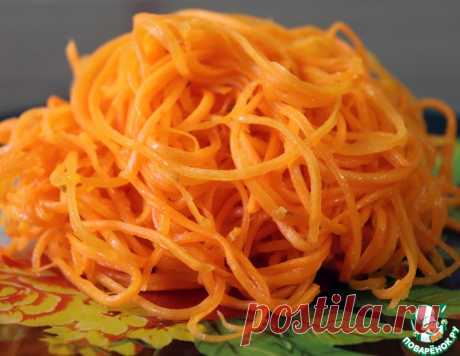 Морковь по-корейски – кулинарный рецепт