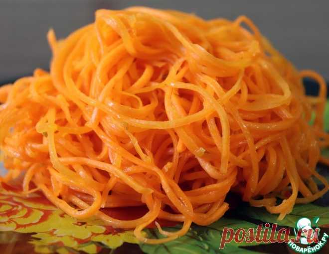 Морковь по-корейски – кулинарный рецепт
