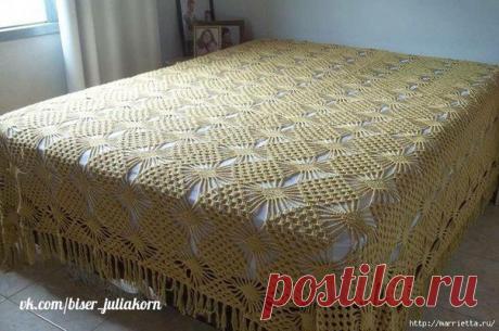 Деликатности в вязание крючком Габриэла: Одеяло крючком вязание крючком