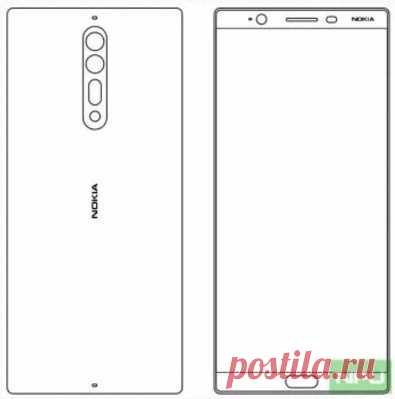 Наброски Nokia 8 и Nokia 9 подтверждают наличие двойной камеры В сети появилось два схематичных изображения грядущих смартфонов Nokia 8 и Nokia 9. Как и было предсказано, в новинках упор будет сделан на камеры - оба аппарата подхватят тренд последних двух лет и будут оснащены двойными тыльными модулями. В целом Nokia 8 (верхнее изображение) и Nokia 9 (нижнее изображение) мало чем отличаются друг от друга. Оба аппарата оснащены экранами "от края до края", то есть с минимальными…