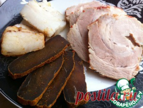 Праздничная мясная нарезка - кулинарный рецепт