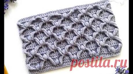 Узор крючком Паучки__Crochet pattern Spiders