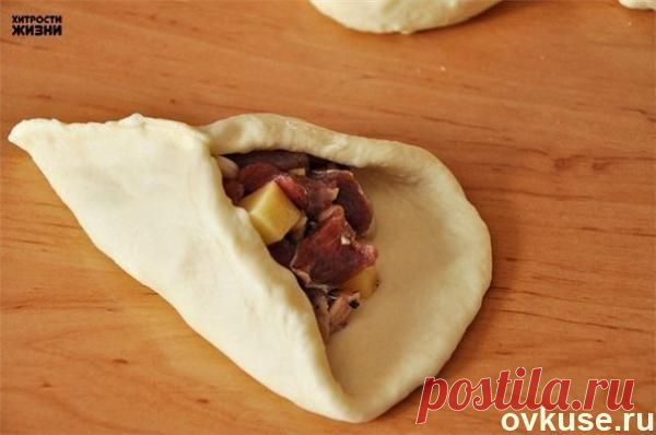 Эчпочмак (треугольные пироги с картошкой и мясом) - Простые рецепты Овкусе.ру