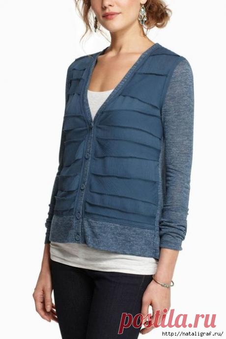 Переделки-обновления одежды. Подборка.