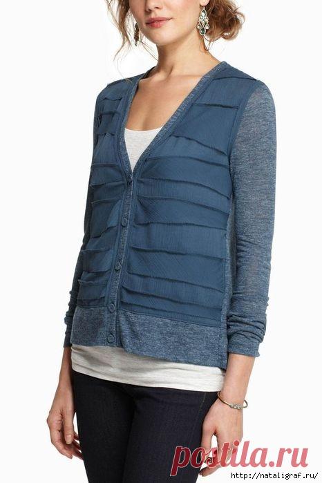 Переделки-обновления одежды. Подборка.