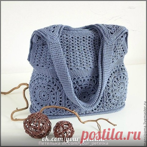 КРАСИВАЯ СУМОЧКА КРЮЧКОМ