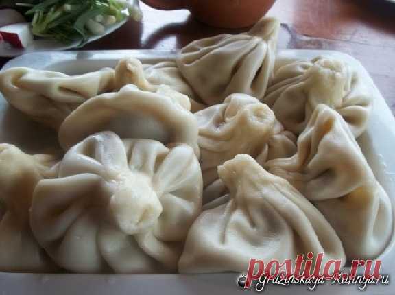 Хинкали - пошаговый рецепт с фото - Грузинская кухня