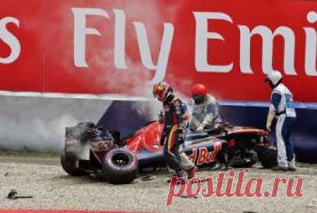 Видео: Квят разбил машину в квалификации Гран При Австрии | Autosport.com.ru