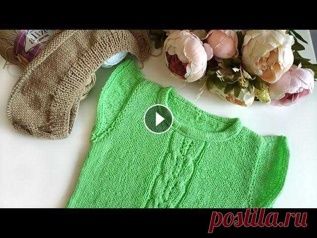 Готовая работа. Новый процесс. Планы на новые МК. Дачные дела.



шапка косами спицами