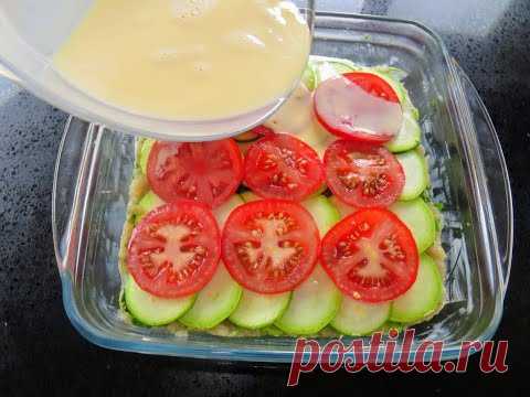Вот так я готовлю запеканку из кабачков! Супер вкусный рецепт с кабачками, фаршем и сыром