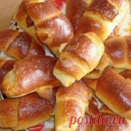 Простейший рецепт рогаликов — даже не нужно ждать пока тесто подойдет! - МирТесен