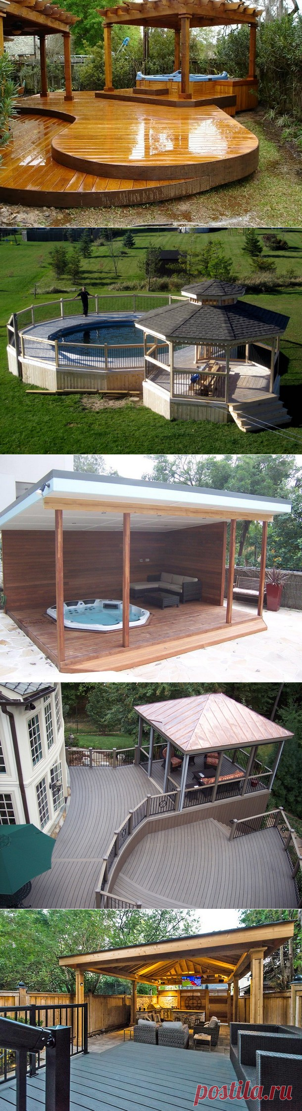 Ideas for Unique Deck Gazebo | Pergolas / Gazebo