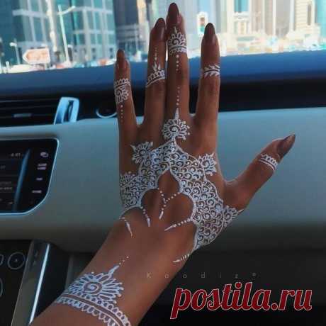 Белая хна. Как вам идея?