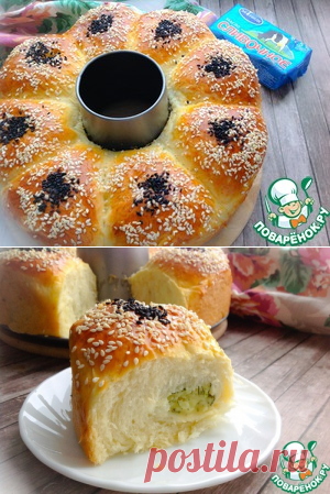 Пирог с картофелем и зеленью - кулинарный рецепт