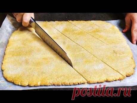 Очень ВКУСНОЕ ПЕЧЕНЬЕ за 5 минут+выпечка! Лёгкий рецепт!