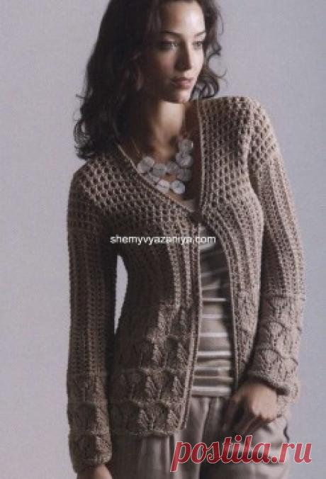 Кардиганы » Схемы вязания