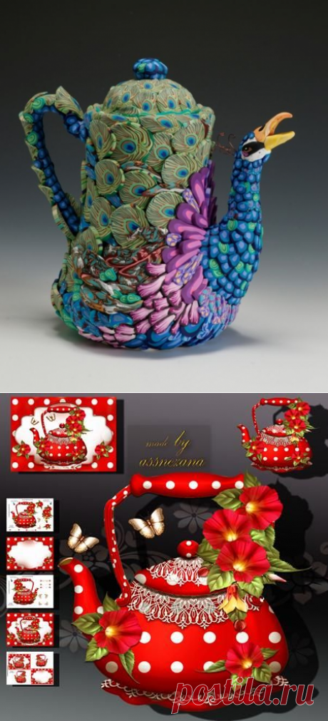 Новая жизнь старого чайника - Домашний hand-made