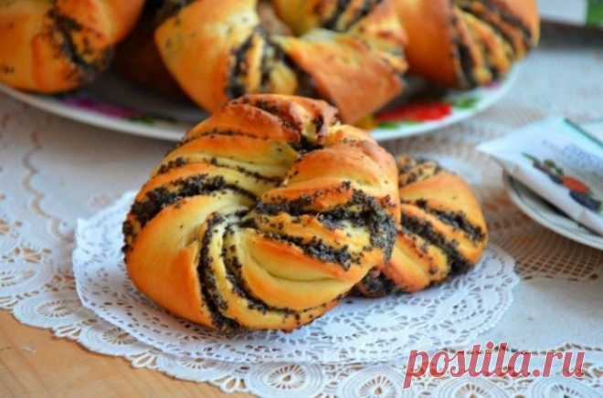 ​Булочки с маком