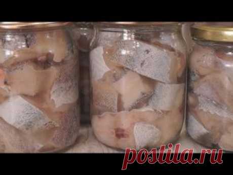 Консервы из Минтая в масле в Домашних условиях